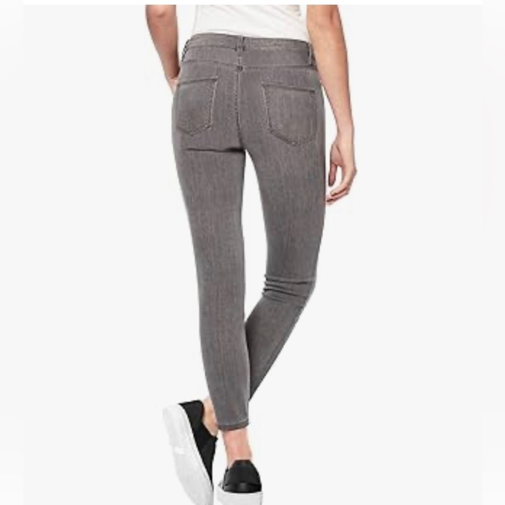 Buffalo David Bitton Aubrey Mid-Rise Super Soft  Jeans Grey Wash Size 6 skinny, - Picture 4 of 10